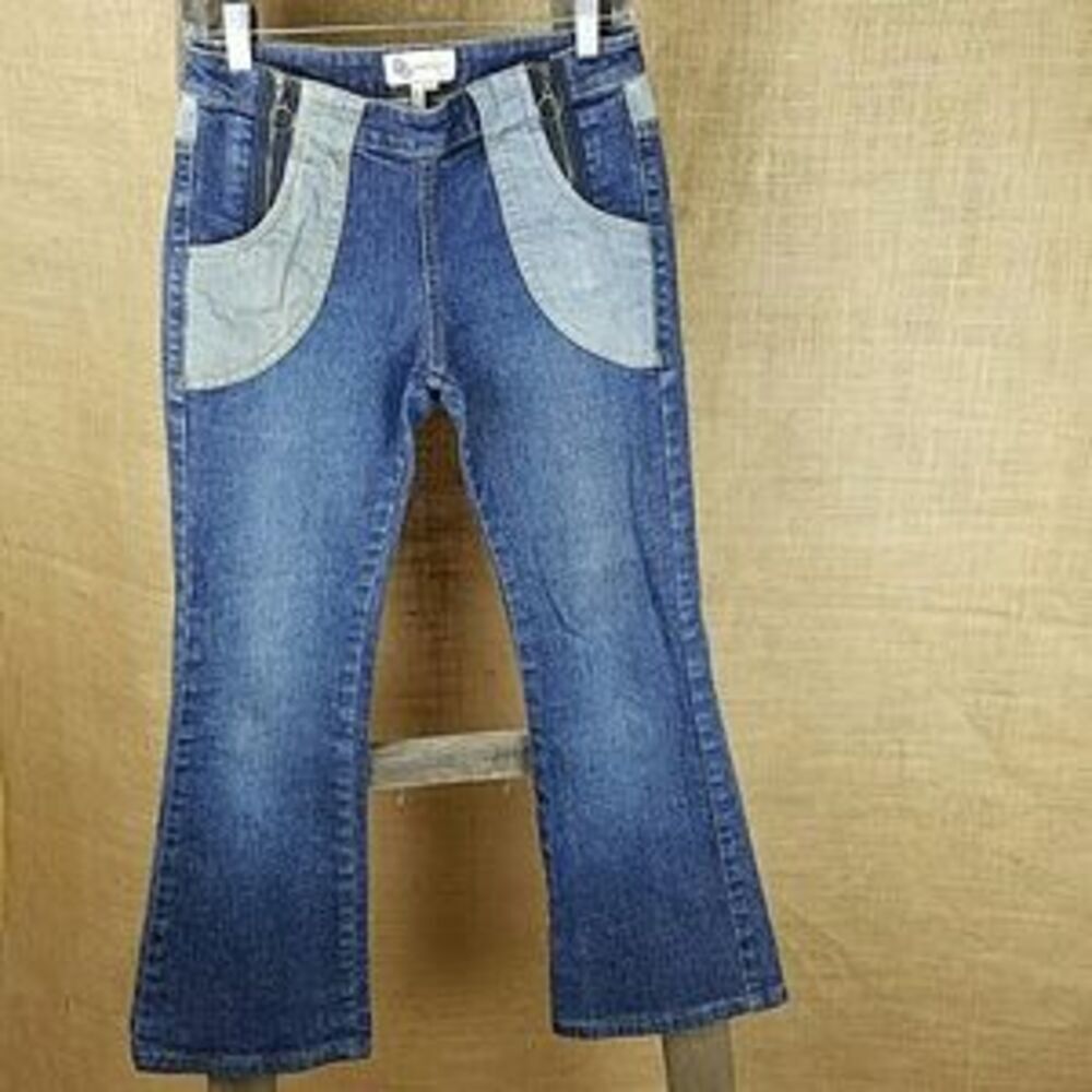 BCBG generation women 25 jeans denim bootcut blue‎ grungecore Streetwear
